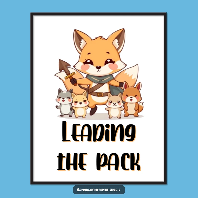 Funny Free Printable Fox Wall Art: Adventurous Downloadable Decor for Your Walls